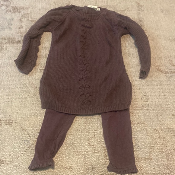 en fant tunic sweater and leggings set - Picture 1 of 5